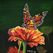 Load image into Gallery viewer, Butterfly Original Oil Painting by Jeanette McCracken
