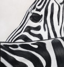 Load image into Gallery viewer, Zebra African Art Pastel by Jeanette McCracken
