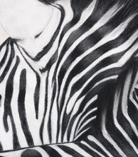 Load image into Gallery viewer, Zebra African Art Pastel by Jeanette McCracken
