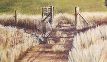 Load image into Gallery viewer, Jeanette McCracken Original Landscape Oil Painting Grass fields
