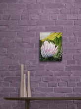 Load image into Gallery viewer, Giant Protea Original Oil Painting Artwork Signed by Artist Jeanette McCracken
